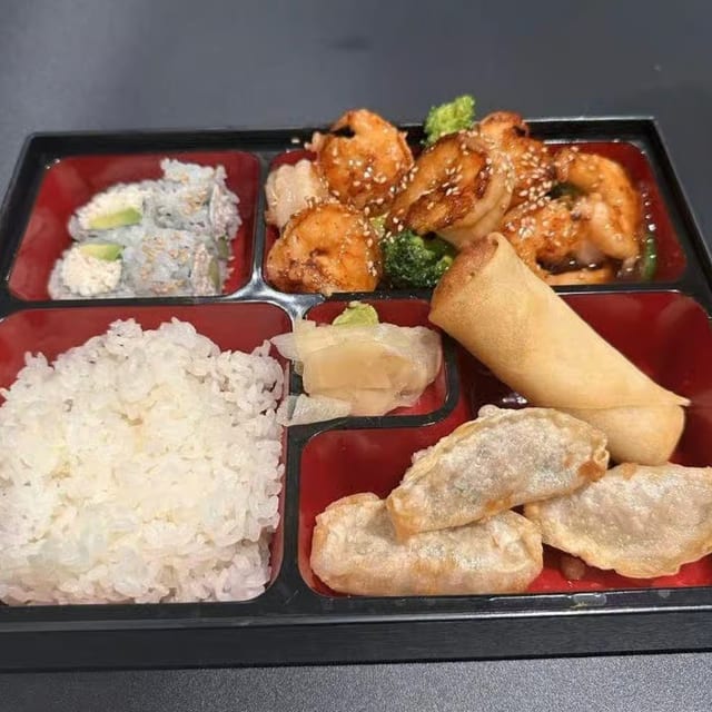 Shrimp Bento.