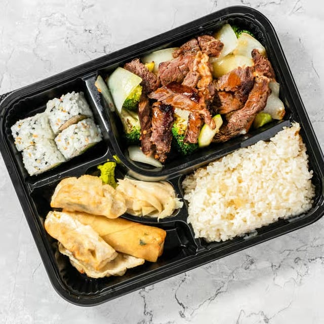Beef Bento.