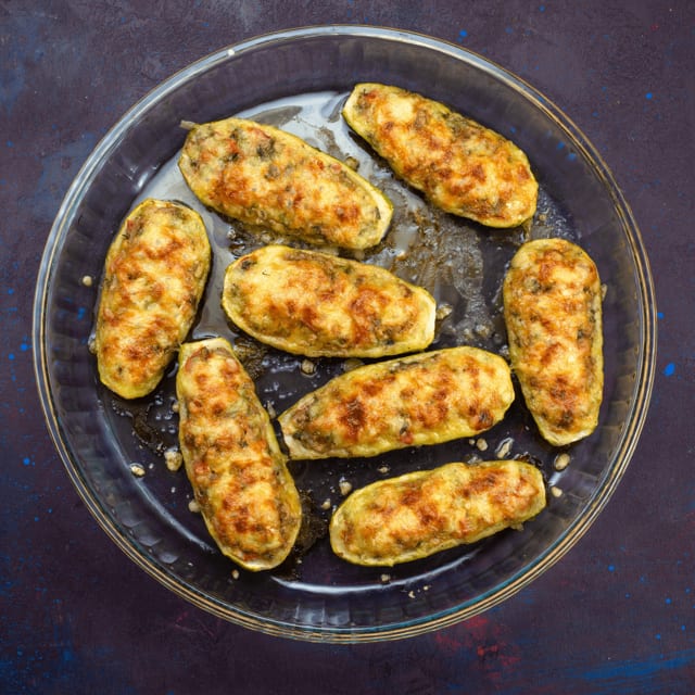 Baked Green Mussels (4 Pieces).